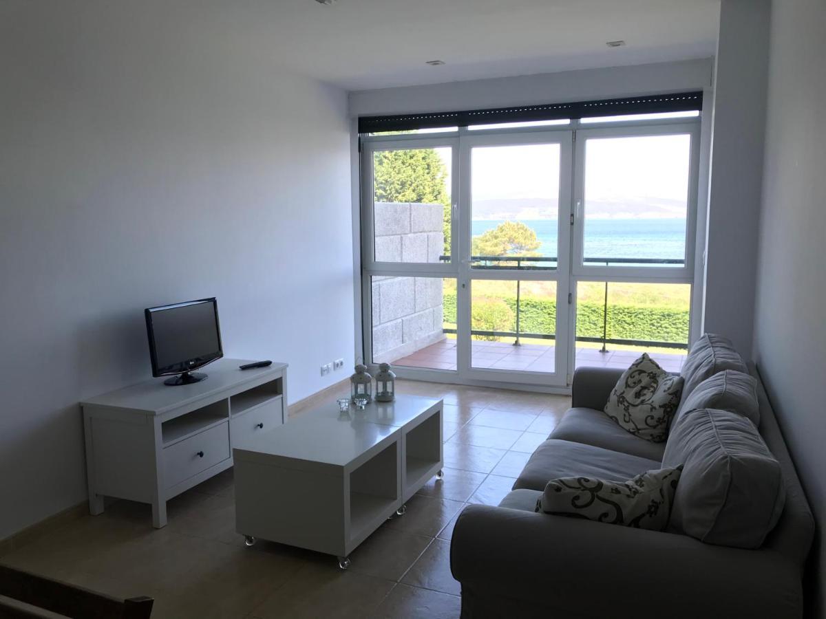 Apartamento Con Terraza Primera Linea De Playa Finisterre Ngoại thất bức ảnh