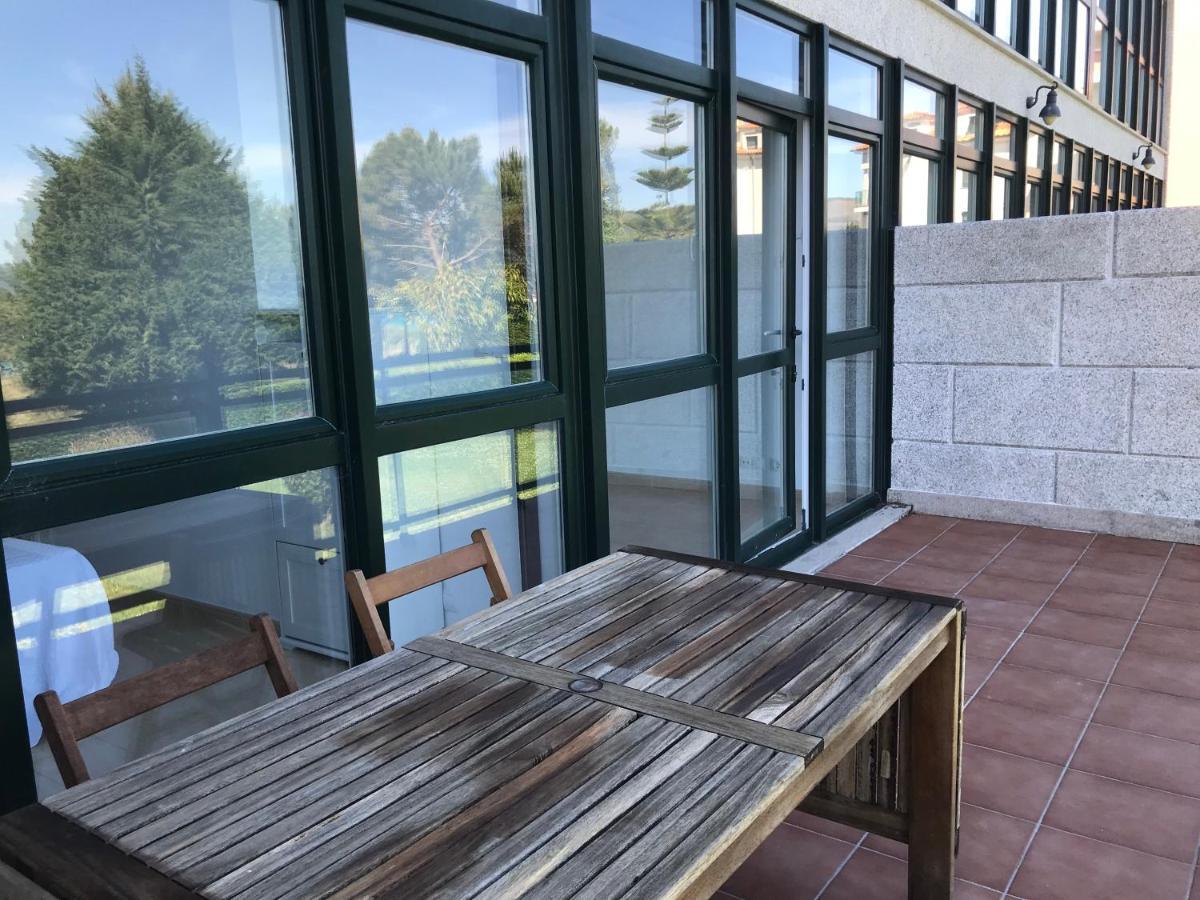 Apartamento Con Terraza Primera Linea De Playa Finisterre Ngoại thất bức ảnh